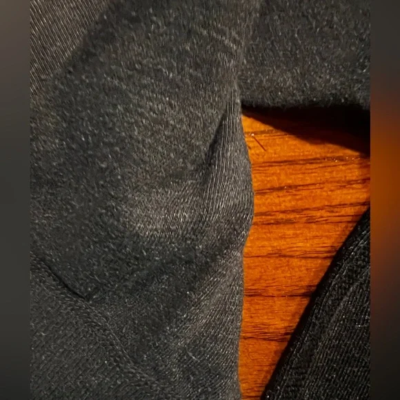 James Perse Black heathered Long Sleeve sweatshirt - Picture 6 of 8